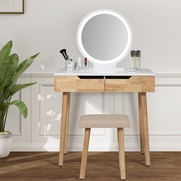 37 Inch Makeup Vanity | Wayfair